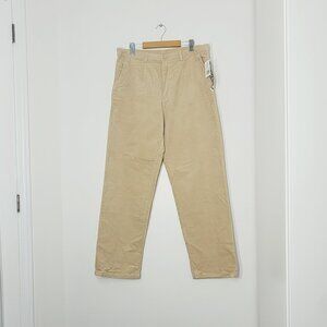 Penmans NEW Tan Cordur Cotton Blend High Rise Straight Leg Pants Plus Sz 16 NWT